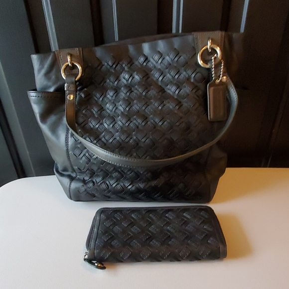 Coach Handbags - Black Coach Bag NWT